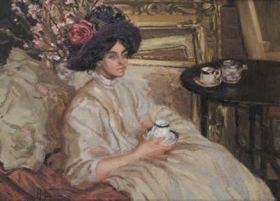 Odpolední čaj, 1917. od Hilda Fearon
