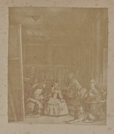 [Rytina "Las Meninas" od Velazqueze] od Hill and Adamson