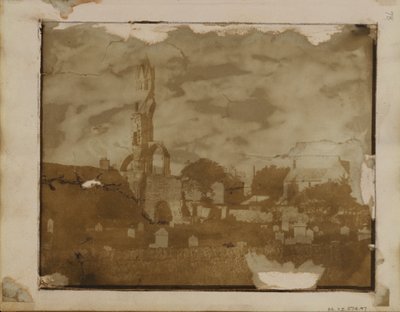 The West End of St. Andrews Cathedral and the Cathedral Precinct from the Northwest. od Hill and Adamson