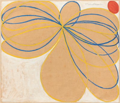 Skupina V, Sedmicípá hvězda, č. 1 série WUS Sedmicípá hvězda, 1908. od Hilma af Klint