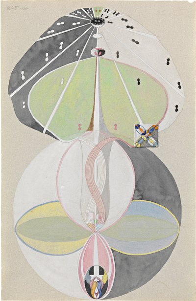 Strom poznání, č. 5 od Hilma af Klint