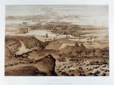 „Od druhého kataraktu ke Středomoří“, Egypt, 1841 od Himely