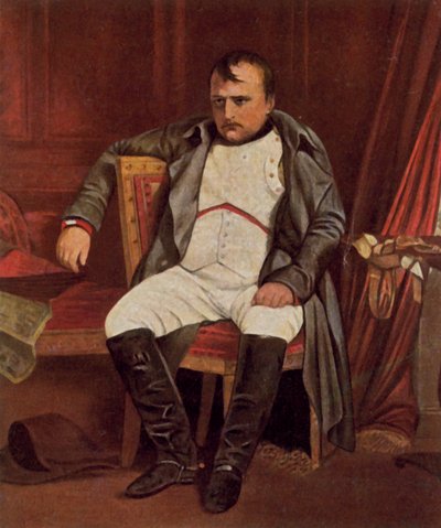 Napoleon I. od Hippolyte (1797-1856) (after) Delaroche