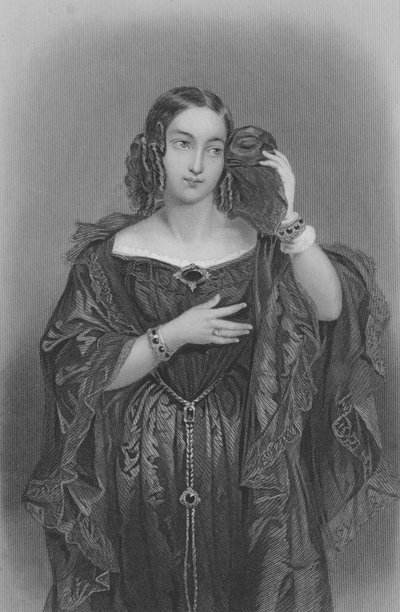 Sontag, Anna (rytina) od Hippolyte Delaroche