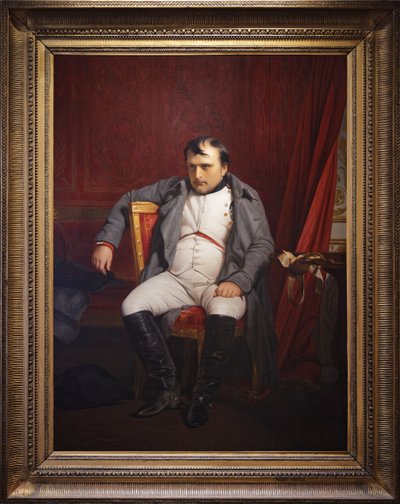 Napoleon I. in Fontainebleau, 31. März 1814 von Paul Delaroche
