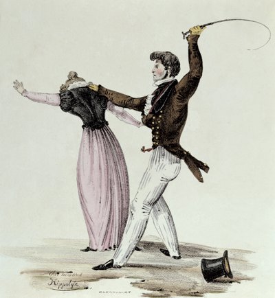 Umění, jak si zajistit lásku manželky, cca 1825 od Hippolyte