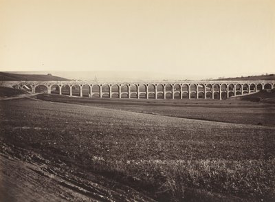 Arcades de pont sur Vanne Arcades, Most přes Vanne, 1873. od Hippolyte Auguste Collard