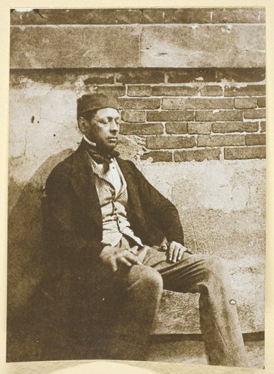 Bayarde, oči zavřené od Hippolyte Bayard