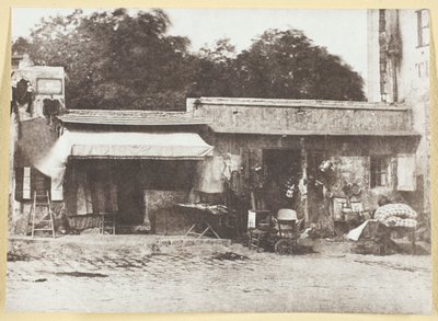 Brocanteurs rue de Rocher od Hippolyte Bayard