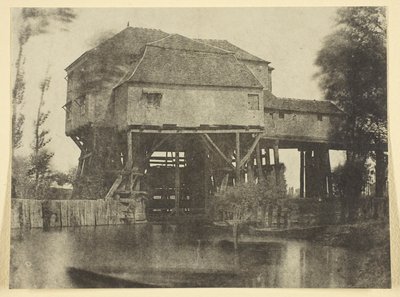 Mlýn Saint-Ouen od Hippolyte Bayard