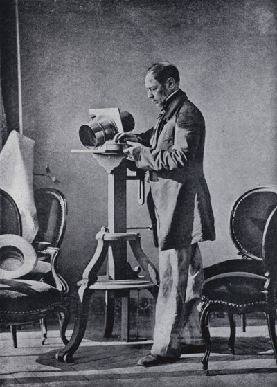 Portrét Hippolyta Bayarda, pořízený jím (č/b foto) od Hippolyte Bayard