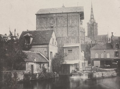Pohled na Evreux od Hippolyte Bayard