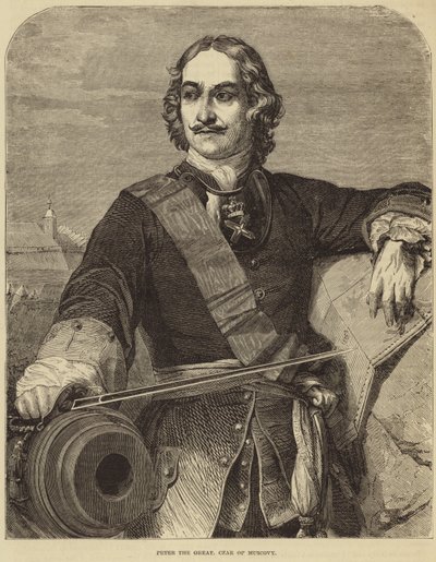 Petr Veliký od Hippolyte Delaroche