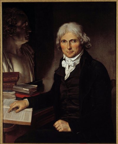 Portrét doktora Marie Francois Xavier Bichat (1771-1802). Obraz Pierre-Maximilien Delafontaine (1774-1860) od Hippolyte Flandrin