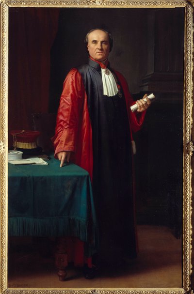 Portrét doktora Rostana (1790-1866) Malba od Hippolyta Flandrina (1809-1864) 19. století Aix en Provence, Musee Granet od Hippolyte Flandrin