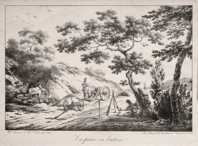 Canon Ready to Fire od Hippolyte Lecomte