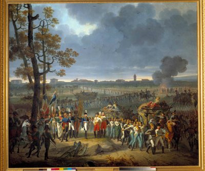 kapitulace Mantovy (2. února od Hippolyte Lecomte