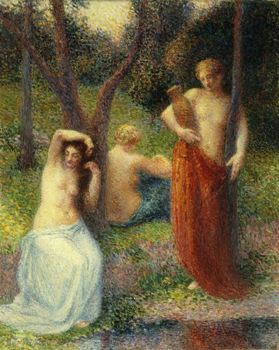 Tři Grácie; Les Trois Graces, 1917 od Hippolyte Petitjean