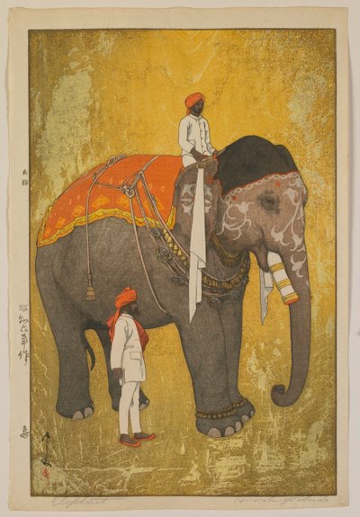 Slon, éra Showa od Hiroshi Yoshida