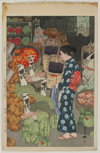 Honest Grocery, Taisho era od Hiroshi Yoshida