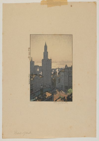 New York, éra Showa od Hiroshi Yoshida