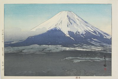 Vesnice Yoshida od Hiroshi Yoshida