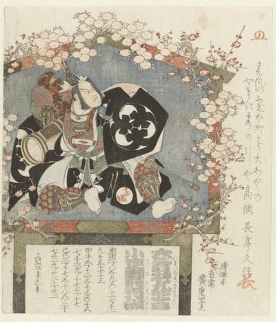 Votiv s portrétem Bandô Mitsugorô III od Hiroshige (I) , Utagawa