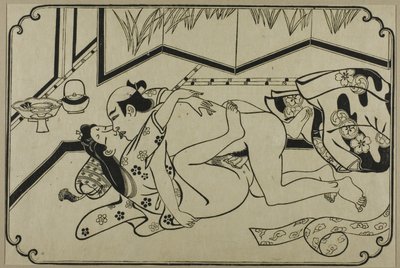 List z alba shunga od Hishikawa Moronobu