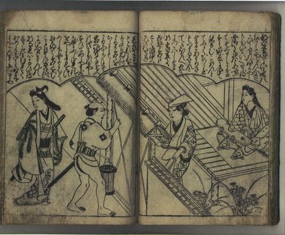 Rozkoš s krásami Japonska (Wakoku bijin asobi) od Hishikawa Moronobu