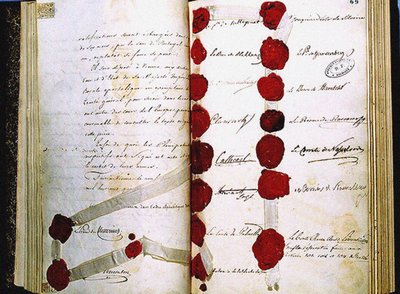 Závěrečný akt Vídeňského kongresu, 9. června 1815 od Historical Document