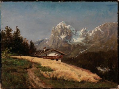 Pohled z Ramsau od Hjalmar Munsterhjelm