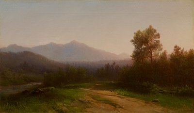 Krajina řeky Hudson, kolem roku 1860-5 od Homer Dodge Martin