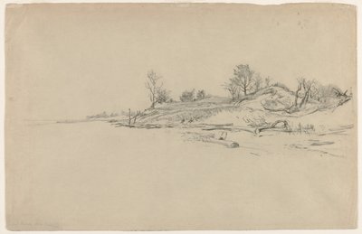 Písečné duny, jezero Ontario od Homer Dodge Martin