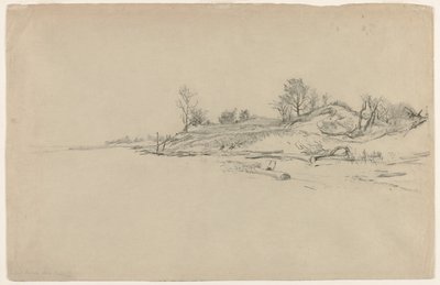 Písečné duny, jezero Ontario, c. 1874. od Homer Dodge Martin