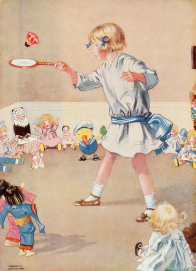 Ilustrace k narozeninám Josephine (barevné lito) od Honor Charlotte Appleton