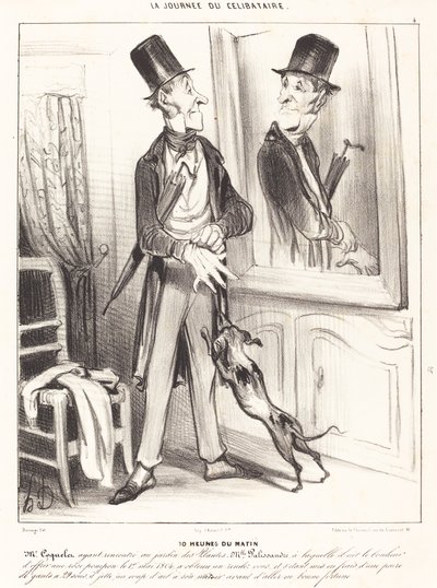 10 hodin ráno od Honoré Daumier