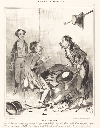 17:00 od Honoré Daumier