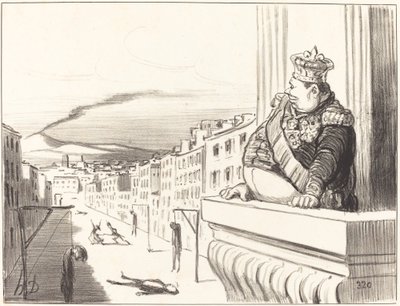 V Neapoli - To nejlepší z králů... (2. deska) od Honoré Daumier