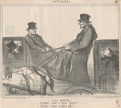 A až minuty od Honoré Daumier