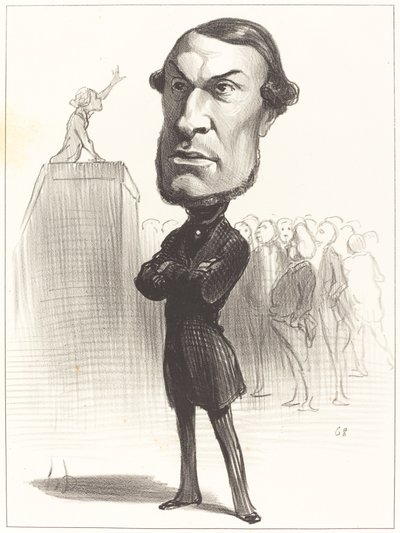 Achille Fould od Honoré Daumier