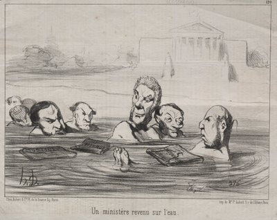 Aktuality (č. 120): Ministr se vrací do vody od Honoré Daumier