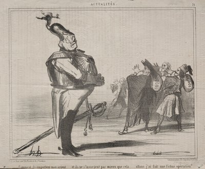 Aktuality č. 71: Proč mi berou peníze..., 1854. od Honoré Daumier