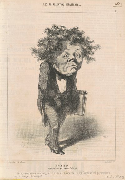Adolf Cremieux od Honoré Daumier