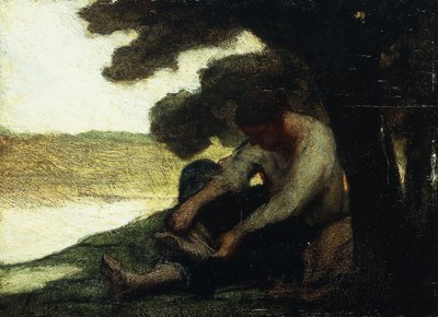 Po plavání; Apres le Bain, kolem roku 1846 od Honoré Daumier