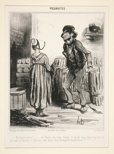 Ach! Fouchtrrrrra! od Honoré Daumier