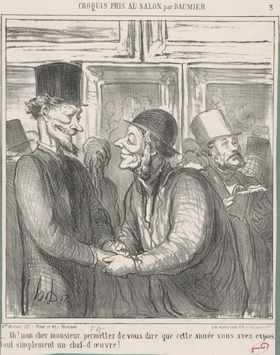 Ach! Můj milý pane, dovolte... od Honoré Daumier