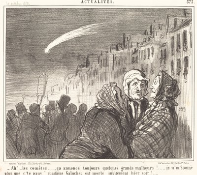 Ach!... ty komety... od Honoré Daumier