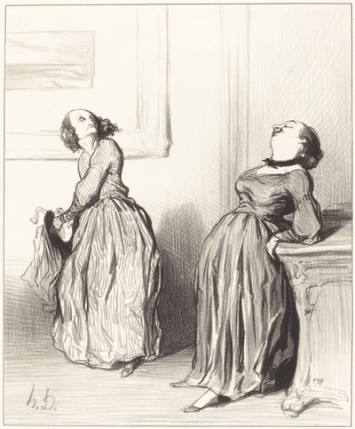 Zjistil jste, že můj poslední román není tak docela... od Honoré Daumier