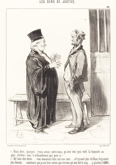 Takže i když se přiznám... od Honoré Daumier