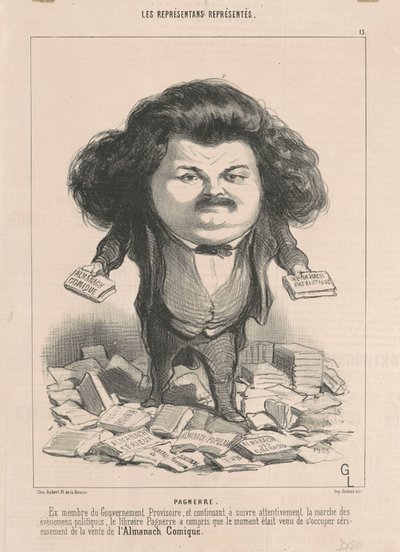 Mravenec. Laurent Pagnerre od Honoré Daumier